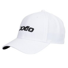 던롭 젝시오 볼드 패치 스포츠 볼캡 사이즈조절 골프 데일리 베이직 남녀공용 모자, GAH X24005 화이트