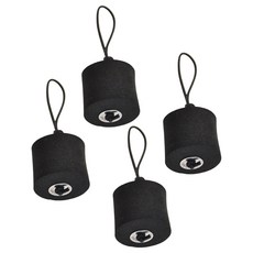 4Pcs 카약 스커퍼 플러그 세트 고탄성 카약 스커퍼 플러그 배수구 마개(랜야드 카약 액세서리 포함), S