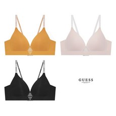 게스언더웨어 속옷 시스루홀 볼륨업 브라렛 GEWBR123 3종1택 NEU046 TUI694
