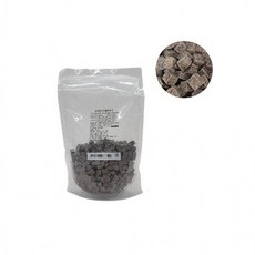 루미나D 초코칩 네모난 컴파운드 큐브 초콜릿 청크 500g, 1개
