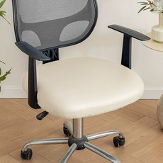 (M1H1) 의자 사무용 방석 쿠션 겸용 방수, 1개, 베이지화이트 [방수 스타일]