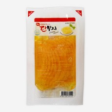 하나 미니 원터치 소포장 얇은 단무지 50g 1인분 개별포장, 10개