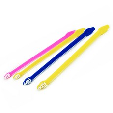 TW 애견 칫솔 21cm 양치용품 애견 치아관리 양면 강아지, 1세트, 혼합