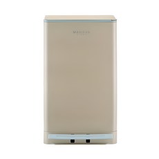 MAGIKAN Hippo腳踏式防臭密封功能垃圾桶, 米色