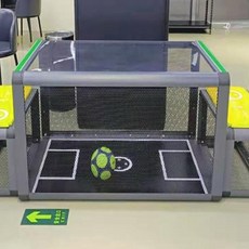 2인용 좌식 축구 싸커 보드 카페 스포츠 테이블 풋볼 블루, 1개, D_핑크 축구대