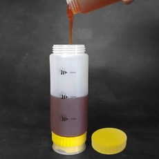 네보자 거꾸로 쓰는 꿀통 350ml 양념보관용기 양념보관통 양념용기 소스통