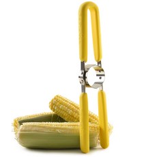 노르프로 그립에즈 옥수수 커터 원 사이즈 노란색 Norpro GripEz Corn Cutter One Size Yellow, 1개