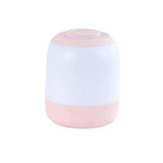 화이트 핑크 야간 조정 밝기 터치 센서 라이트 휴대용 읽기 램프, 4. Rechargeable 2400mAh