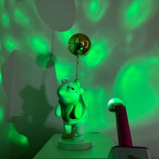 옥이드림 USB 미니 휴대용 미러볼 노래방조명 파티볼 노래방미러볼