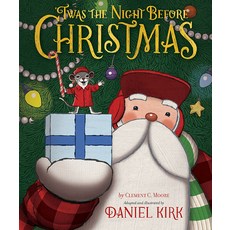 (영문도서) 'Twas the Night Before Christmas Hardcover, Abrams Books for Young Readers, English, 9781419712333