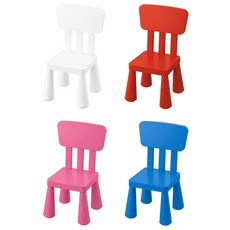 이케아 MAMMUT 맘무트 어린이의자, 화이트_903.653.64