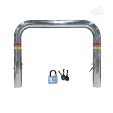 조은 볼라드 U자 매립이동 스테인리스볼라드, 76ΦxH900xL600, 1