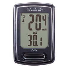 CE Velo Wireless+ 自行車速度計 VT235W, 1個, 黑色
