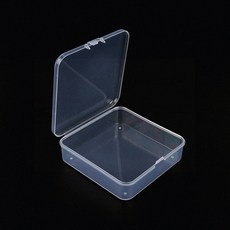 사무실 책상 수납케이스 피규어 부품보관 뚜껑있는 플라스틱 보관함 사각 학교, 8.5cm