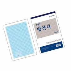 MN 방안지 1mm 18절 50매(10개입) 패턴지