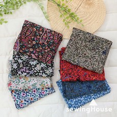 대폭 인견100% 찰랑찰랑 시원한 인견쉬폰 인견원단 8종, 2.사파이어