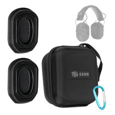 704 Gear CO-Z 젤 교체용 이어 패드 + 휴대용 케이스 | Walker's Razor/XCEL 시리즈 귀마개와 호환 가능 134221, 704 Gear CO-Z 젤 교체용 이어 패드 + 휴대, 1개
