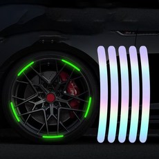 자전거 반사 스티커 431, 40개, 화이트