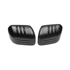 자동차 백미러 장식 보호 커버 외관 수정 부품, 1개, 2. Matte black