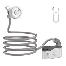 FLEXTAILGEAR MAX SHOWER USB-C 휴대용 샤워 전동 아웃도어 샤워 충전식 물 유량, 1개
