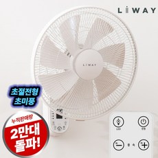 리웨이 BLDC 리모컨 벽걸이 선풍기 LWF-DC45HJ