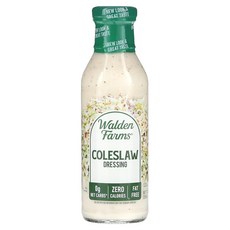 월든 팜스 코울슬로 드레싱 무지방 프리 355ml Walden Farms Caloried Free Dressing Coleslaw - 12 fl oz, 12 Fl Oz (1팩)