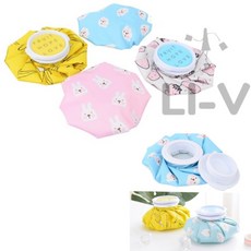 해열 얼음팩 찜질용 주머니팩 냉찜질팩 얼음주머니 냉찜질 찜질주머니, 흰색, 1개