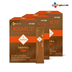 CJ 바이오코어 카무트곡물콤부효소 맥스, 90g, 3박스