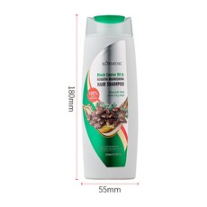 KORMESI 黑蓖麻籽油 kerat in 護髮洗髮精 滋養乾枯髮質 200ml, 1個, 售，購買即默認免責聲明且承責任]