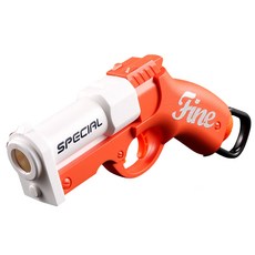 UB 고블린 미니 샷건 에어 소프트 너프건 탄피배출, 화이트오렌지, 1개