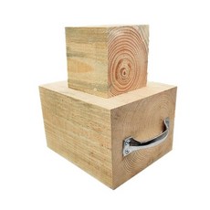 튼튼한 크레인 고임목 사각받침대 사각스키드 중장비 높이조절 10cmx10cm 10cm, 12cmx12cm 20cm
