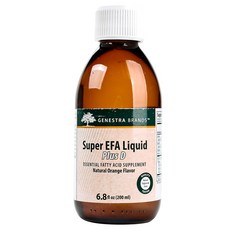 GENESTRA BRANDS EFA補充口服液 Plus D 橘子味, 1瓶, 200ml, 1瓶