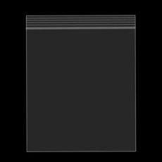 117266 작은 투명 플라스틱 지퍼락 백 - 10.2 x 15.2cm(4 6인치) 소규모 비즈니스용 주얼리 10개 재사용 가능 재밀봉 포장 및 보관에 적합 (투명 10개