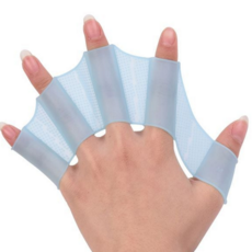 수영 손가락 물갈퀴 오리발 스노클링 다이빙 수중활동 물놀이 보조용품, M