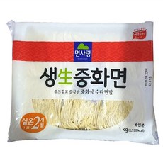 중화면 생중화면 생 짜장 짬뽕 중식, 1개, 1kg