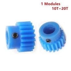 나일론 기어 모듈 톱니 보어 프린터 부품용, 기본, 3. 14 Teeth