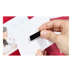 룰루랄라 고무자석판 광고자석, 15 x 15mm (100P)