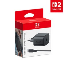 [공식판매처 에스엠퓨처스] 스위치2 충전기 AC어댑터 220V 정품 새상품, 1개, 기본, NS2 정품 AC어댑터