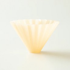 오리가미 커피 드리퍼 에어 M-커피 핸드드립 캠핑 휴대용 초경량 추출기, 에어M-매트 베이지, 1개