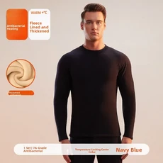 용 보온 의류 두꺼운 플리스 방한 슬림핏 대형 사이즈 양털 벨벳 속옷 홈웨어