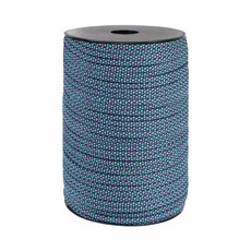 다목적 파라코드 매는 밧줄 생존 팔찌 코드 비상 밧줄 등반 코드, 보라색 파란색 그리드