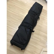 스노보드 데크 가방 블랙 스노우보드 오렌지 항공, 블랙 160 cm, 1개