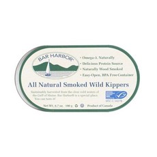 All Natural Smoked Wild Kippers -- 6.7 oz, 1개