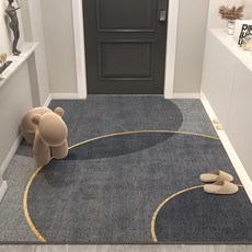 정싱 업소용 모던 회색 출입문 현관 코일매트 10mm, 1개, 회색-02(80*120CM)