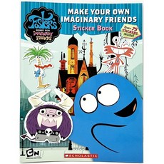 스티커북 나만의 상상 친구 만들기 Fosters Home For Imaginary Friends 영유아 영어책 원서 그림책