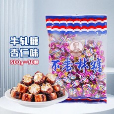 선양 부라오린탕 땅콩 누가 캔디 500g, 아몬드맛 500g, 1