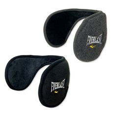 빅사이즈 특대형 와이드 방한귀마개 블랙그레이 후리스 방한 보온 기모 극세사 캠핑 축구 등산 조깅 겨울 에버라스트, 1개