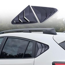 Alicatong Rear Side Window Louvers Compatible with Subaru Crosstrek 2024 2025 and Impreza Hatchbac, Carbon Fiber
