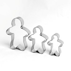 스텐 쿠키틀 3종 세트 식빵 치즈 커팅