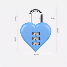 금도금 하트 모양의 스푼 스테인레스 디저트 스쿠프 독특한 교반 발렌타인 여행 커피 아이스크림, 01 Blue